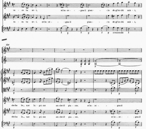eppure sentire spartito pianoforte